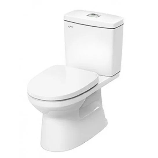 Bồn cầu Inax C-306VPT 2 khối xả nhấn (Thoát ngang) 1