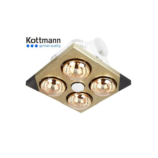 den-suoi-kottmann-k4bt Đèn sưởi nhà tắm âm trần Kottmann K4BT 1