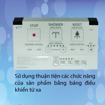 Nắp rửa bồn cầu thông minh Inax CW-KA22AVN 3