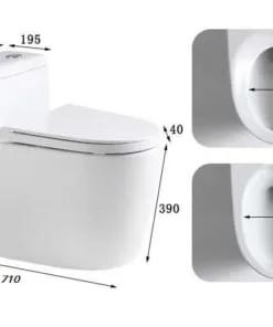 Bồn cầu két liền Macbolo MB923 4 Bồn cầu két liền Macbolo MB923 9