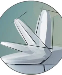 Nắp bồn cầu thông minh Inax CW-H18VN 1 Nắp bồn cầu thông minh Inax CW-H18VN 7