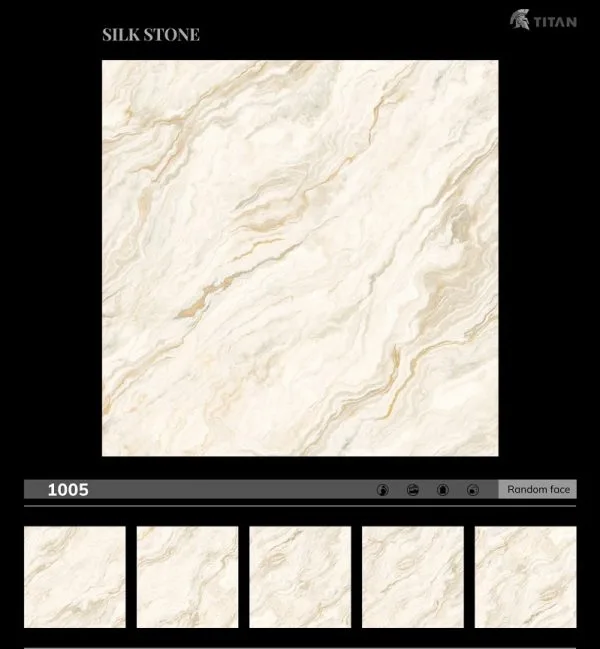 Gạch ốp lát 100×100 cm Catalan vân đá vàng 1003 2