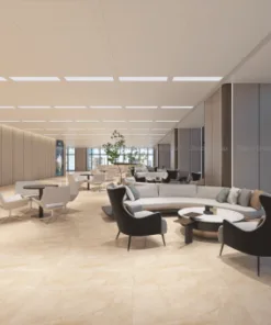 Gạch ốp lát 100×100 cm Catalan vân đá vàng kem 1002 4