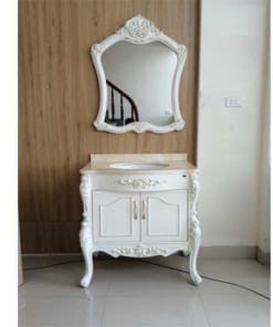 Bộ tủ chậu nhựa PVC cao cấp Sáng Tạo 896 3