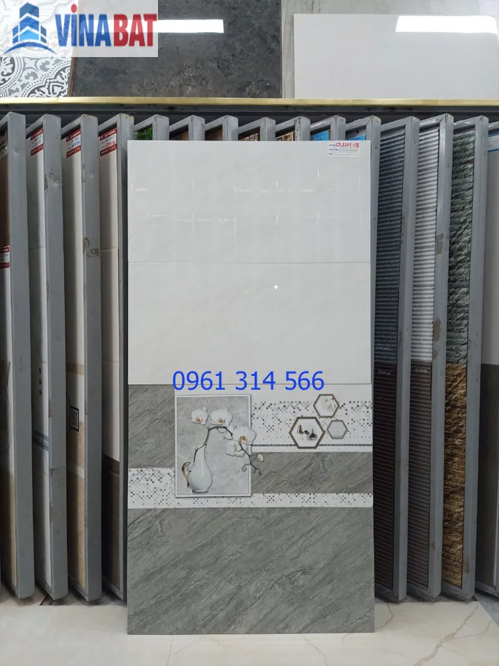 Gạch ốp tường Catalan 30×60 màu ghi đá 3201-3202-3203 2