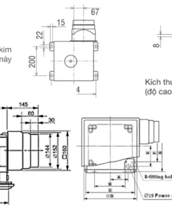 Quạt hút thông gió âm trần Mitsubishi VD-18Z4T5 3