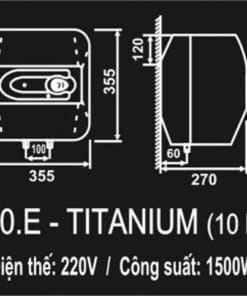 Bình nước nóng lạnh Picenza S10E 3