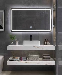 Bộ Lavabo kèm bàn đá 2 tầng ALICE 80502 15