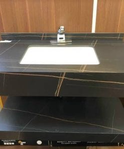 Bộ Lavabo kèm bàn đá 2 tầng ALICE 10501 10