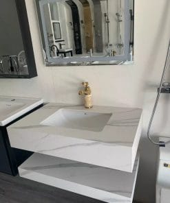 Bộ Lavabo kèm bàn đá 2 tầng ALICE 80502 11