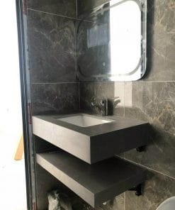 Bộ Lavabo kèm bàn đá 2 tầng ALICE 10503 10