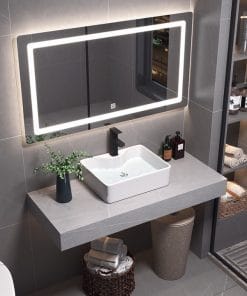 Bộ Lavabo kèm bàn đá 2 tầng ALICE 80502 12