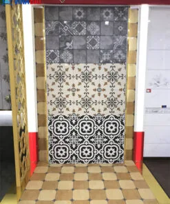 Gạch bông Royal 20x20cm màu vàng Valencia 2208 1 gach-bong-royal-20x20cm
