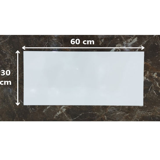 Gạch ốp tường Viglacera ceramic màu trắng tinh 30x60 F3600 - VinaBAT