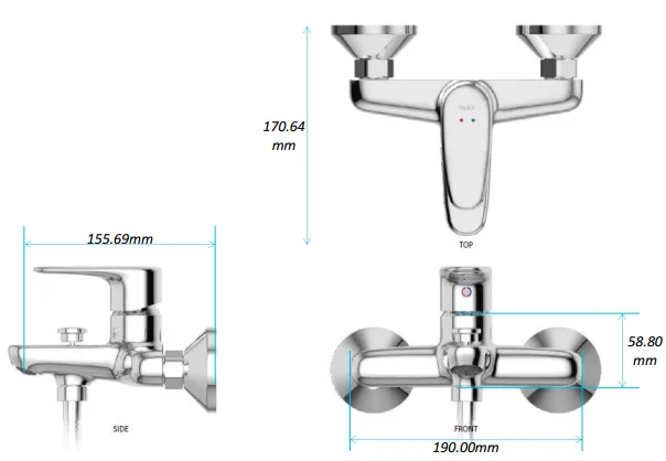 Sen tắm Inax BFV-1113S-7C nóng lạnh 3 kich-thuoc-sen-tam-bfv-1113s-4c-1