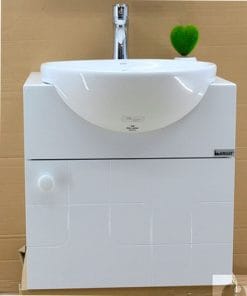 Bộ tủ chậu nhựa PVC cao cấp BROSS 2032 6