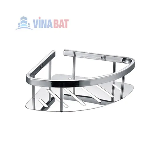 ke-goc-ecobath-ec4051-1 Kệ góc 1 tầng Ecobath EC-4051-1 1