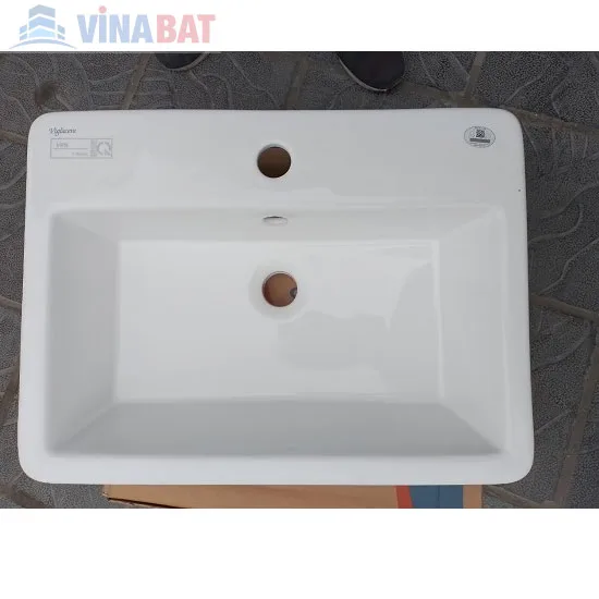 Chậu rửa lavabo Viglacera V29 đặt bàn đá 3