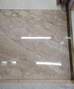 Gạch Ấn Độ 80x80cm siêu bóng màu kem i625 3