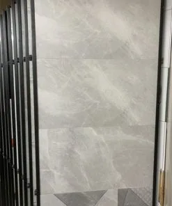 Gạch ốp lát 30x60 bề mặt siêu mịn S-3903 vân đá màu ghi nhạt 4