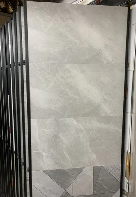 Gạch ốp lát 30x60 bề mặt siêu mịn S-3903 vân đá màu ghi nhạt 2