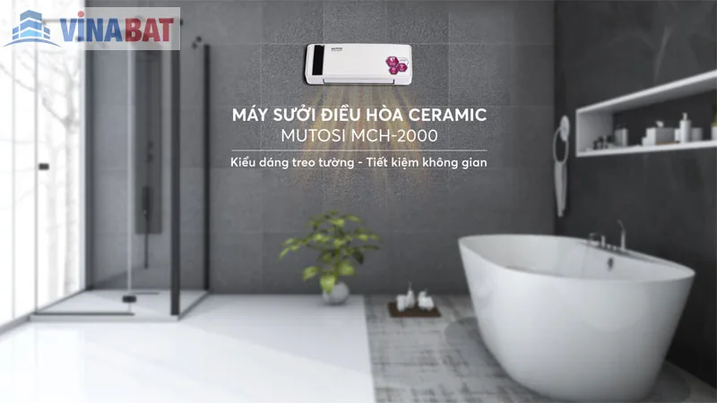 Máy sưởi điều hòa Ceramic Mutosi MCH-2000E 4 may-suoi-dieu-hoa-mutosi-mch2000