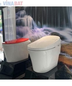  Bồn cầu Viglacera cảm ứng nắp rửa điện tử V91 7