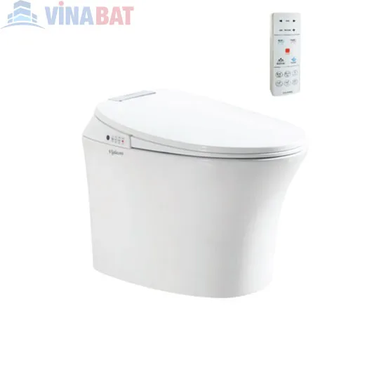  Bồn cầu Viglacera cảm ứng nắp rửa điện tử V93 1