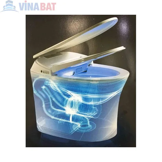  Bồn cầu Viglacera cảm ứng nắp rửa điện tử V94 4