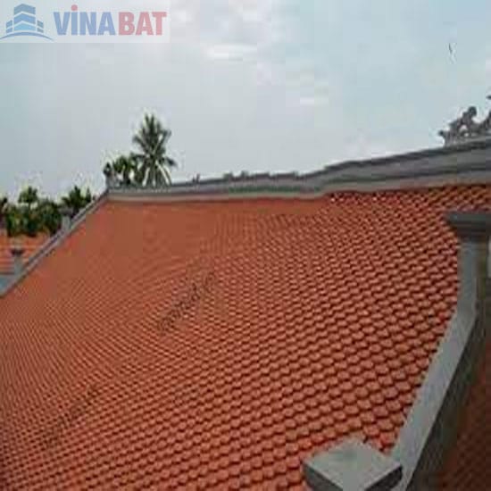Ngói lợp Hạ Long mũi hài vuông 12