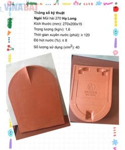 Ngói lợp Hạ Long hài 270 11