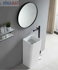 Chậu rửa lavabo Sewo MKC-S8605W 4 Chậu rửa lavabo Sewo MKC-S8605W 9
