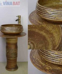 Chậu rửa lavabo nghệ thuật NP-813 1 Chậu rửa lavabo nghệ thuật NP-813 3