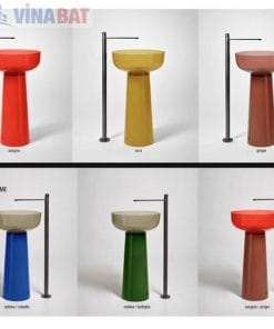 Chậu rửa lavabo Sewo NP-370 chân đứng nghệ thuật 5