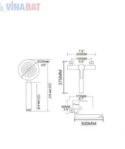 Sen tắm Moonoah MN-724 6