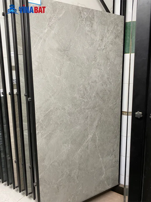 Gạch Trung Quốc kích thước 75x150cm vân đá màu ghi men matt 95500103 3 gach-op-lat-trung-quoc-75x150-9550103