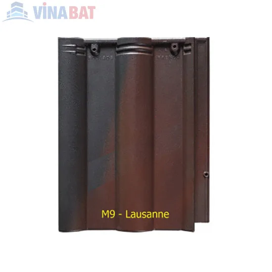 Ngói màu FUJI sóng M9 1