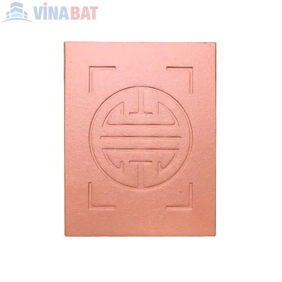 Ngói màn chữ thọ Hạ Long Viglacera 15×20 cm 1