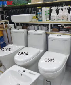 Bồn cầu 1 khối CERAVI C505 2 Bồn cầu 1 khối CERAVI C505 7