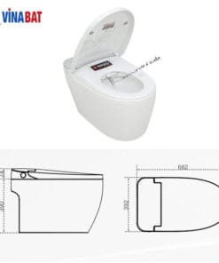 Bồn cầu thông minh Nikko C1803S2 – ECO 11