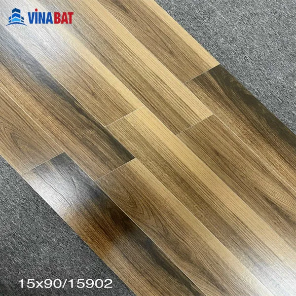 Gạch giả gỗ Trung Quốc 15x90 HN15902 granit 1