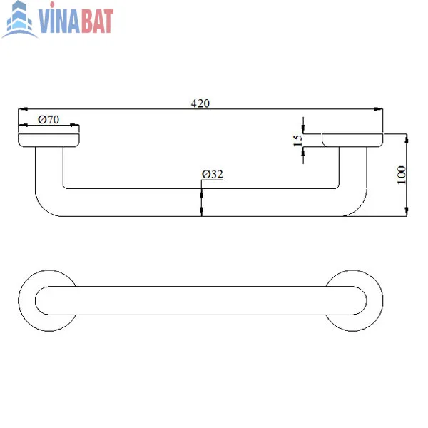 tay-vin-bao-tv4232-1 Tay vịn phòng tắm BAO TV7032 2