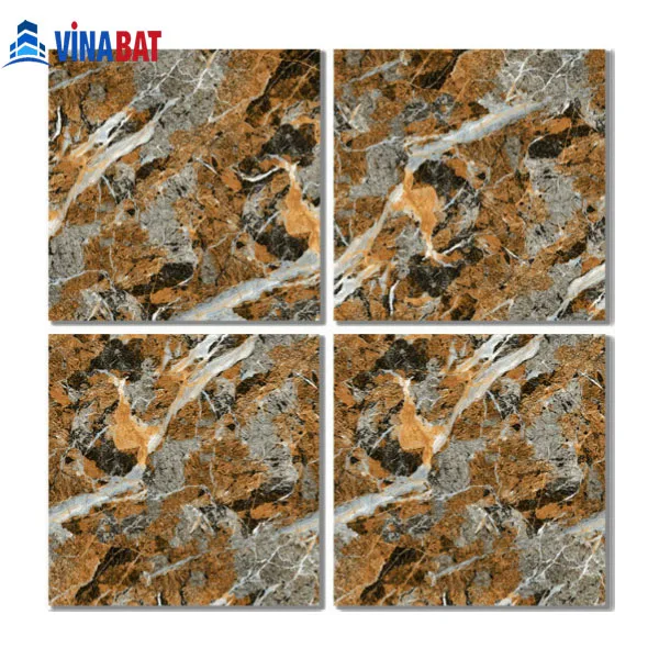 Gạch ốp lát catalan 60x60cm 6625 vân đá màu nâu 1