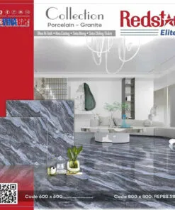 Gạch ốp lát RedStar 80x80cm 5808 vân đá màu ghi 1 gach-op-lat-rs-80x80-5808-phoi-canh
