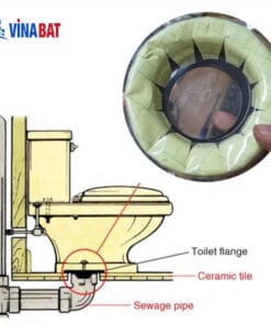 Gioăng cao su non lắp bồn cầu 10