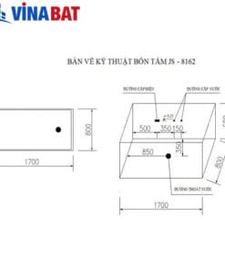 Bồn tắm massage Govern JS-8162 (có sục khí) 7