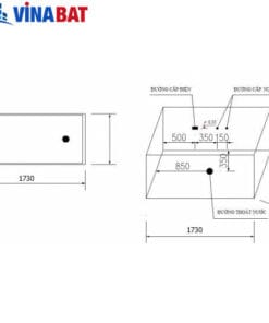 Bồn tắm massage Govern K-1512 2 Bồn tắm massage Govern K-1512 5