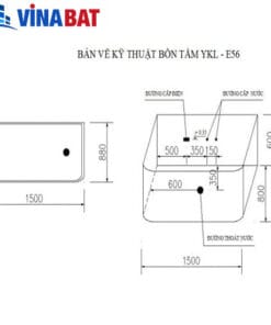 Bồn tắm massage màu Govern YKL-E56 2 Bồn tắm massage màu Govern YKL-E56 6