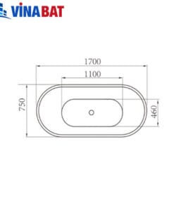 Bồn tắm nghệ thuật Govern JS-6101 5