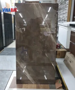 Gạch Ấn Độ 60x120cm vân đá nâu siêu bóng 60127 1 anh-thuc-te-gach-an-do-60x120cm-60127